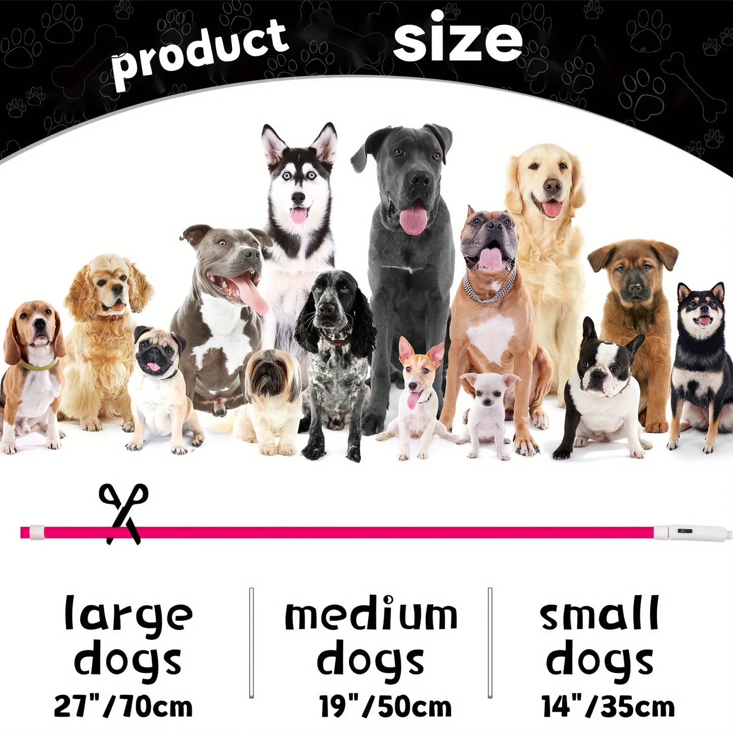 LED Light-Up Dog Collar – Anti-Lost, Reflective, USB Rechargeable